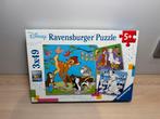 Ravensburger Disney Puzzel - Bambi, Lady, 101 Dalmatiërs, Ophalen of Verzenden, Meer dan 50 stukjes, Zo goed als nieuw, 4 tot 6 jaar