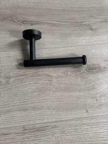 Toiletrolhouder Zwart - Nieuw