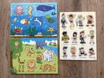 Houten puzzels divers, Ophalen, 2 tot 4 jaar, Gebruikt, 10 tot 50 stukjes