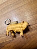 518 Vintage Sleutelhanger Hooglander Koe, Ophalen of Verzenden, Gebruikt