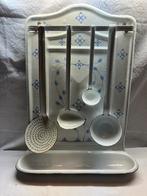 Emaille saksisch lepelbak, Antiek en Kunst, Ophalen of Verzenden