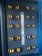 Diverse pasringen in doos - Verschillende maten en kleuren, Ophalen, Gebruikt, 17 tot 18, Dame of Heer