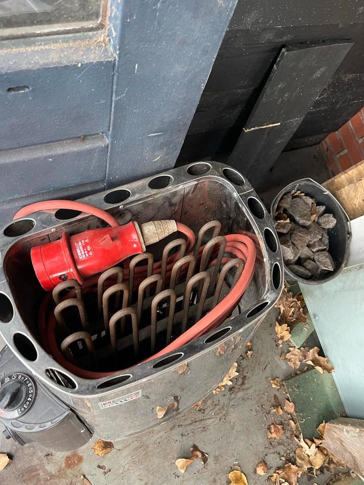 Sawo Finland Elektrische Saunakachel 9KW + Stenen, Sport en Fitness, Sauna, Gebruikt, Onderdelen, Fins of Traditioneel, Ophalen of Verzenden