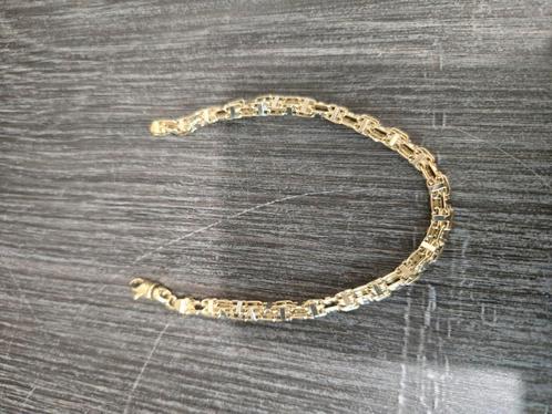 14 k gouden magnum armband 8 gram, Sieraden, Tassen en Uiterlijk, Armbanden, Nieuw, Goud, Goud, Ophalen of Verzenden