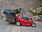 Bieden - Mooie elektrische grasmaaier met opvangbak, Tuin en Terras, Grasmaaiers, Ophalen, Cirkelmaaier, Gebruikt, Elektrische grasmaaier