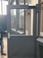 3 Stalen Binnendeuren met Glas 3 stuks, Ophalen, Gebruikt, 80 tot 100 cm, Binnendeur