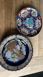 Set Marokkaanse Taous borden, pauwenveer, paardenbloem, Antiek en Kunst, Ophalen of Verzenden