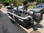 Mooie omgebouwde visboot van het merk with 400cm lang, Watersport en Boten, Sloepen, Ophalen, Tot 10 pk, Zo goed als nieuw, 3 tot 6 meter