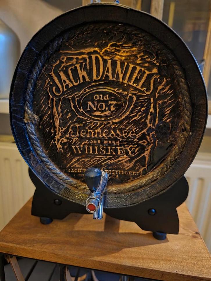 Jack Daniel’s Whiskeyvat, Huis en Inrichting, Woonaccessoires | Overige, Nieuw, Ophalen
