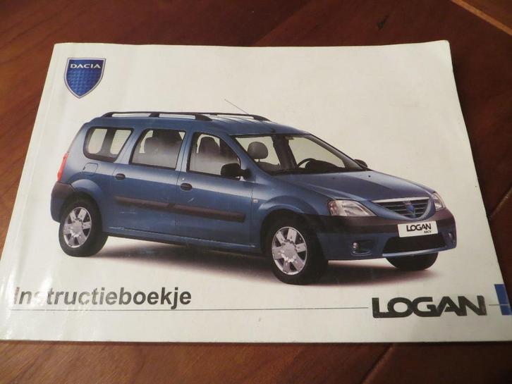 Instructieboek Dacia Logan MCV + audiohandleiding 2007, Auto diversen, Handleidingen en Instructieboekjes, Ophalen of Verzenden