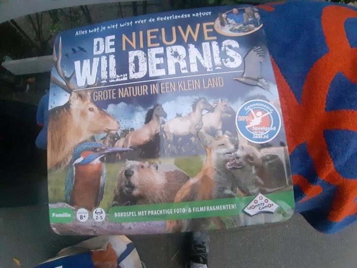 De Nieuwe Wildernis bordspel, nieuwe staat, Idontity Games, Hobby en Vrije tijd, Gezelschapsspellen | Kaartspellen, Zo goed als nieuw