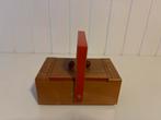 Vintage Houten kinder Naaidoos met Handvat, Antiek en Kunst, Ophalen of Verzenden