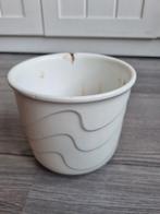 Vintage West Germany bloempot, Tuin en Terras, Bloempotten, Gebruikt, Rond, Binnen, Ophalen of Verzenden
