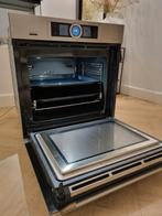 Luxe bosch combi oven magnetron met zelfreiniging 60cm hoog, Zo goed als nieuw, Oven met grill, Inbouw, 45 tot 60 cm