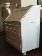 Witte secretaire. Klein formaat., Ophalen, Gebruikt