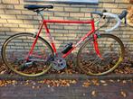 Stalen retrolook racefiets zgan opnieuw opgebouwd, Fietsen en Brommers, Staal, Zo goed als nieuw, 15 tot 20 versnellingen, 57 tot 61 cm
