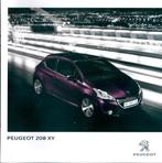 Brochure Peugeot 208 XY 2013, Ophalen of Verzenden, Gelezen, Peugeot