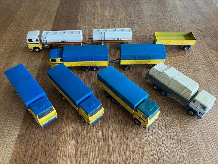 Collectie Scania van Nacoral 1:50, Hobby en Vrije tijd, Modelauto's | 1:50, Gebruikt, Bus of Vrachtwagen, Overige merken, Ophalen of Verzenden