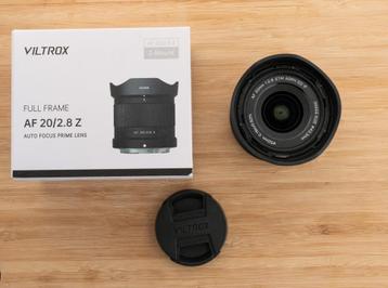 Viltrox 20mm F/2.8 lens voor Nikon Z beschikbaar voor biedingen