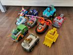 Paw Patrol 10 voertuigen incl figuren, Kinderen en Baby's, Ophalen of Verzenden, Gebruikt