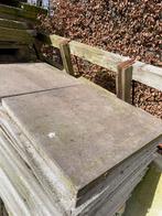Mooie nieuwe beton tegels met brons kleur 60x60x5, Tuin en Terras, Tegels en Klinkers, Beton, Ophalen of Verzenden, Zo goed als nieuw