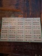 Oude benzinebonnen kaart, Ophalen, Gebruikt