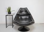Artifort F510 Leer, Gebruikt, Artifort, Vitra, Linteloo, Minotti, Design, Leolux, Gelderland, Ophalen of Verzenden, 75 tot 100 cm