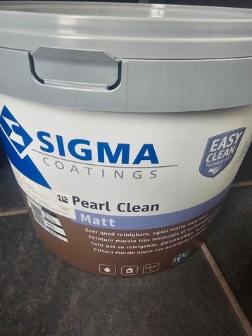 Te koop Sigma Pearl Clean Matt nieuw 10 liter beschikbaar voor biedingen