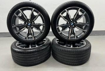 20 INCH BMW 787M ORIGINEEL X3 X4 IX3 G01 G02 G08 beschikbaar voor biedingen