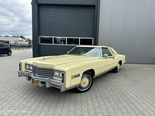 Cadillac Eldorado 7.0 V8 1978 wegenbelasting vrij, Auto's, Cadillac, Bedrijf, Te koop, Eldorado, Cruise Control, Elektrische ramen