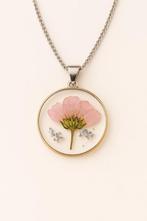 Unieke handgemaakte sieraden van echte bloemen, Ophalen of Verzenden, Zo goed als nieuw, Overige materialen