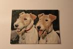 Oude Honden Postkaart - 2 Foxterrier, POPP FF 354, Duitsland, Verzamelen, Ansichtkaarten | Dieren, 1940 tot 1960, Ongelopen, Verzenden