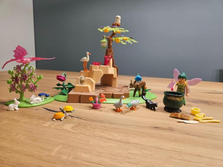 Playmobil 5447 Toverfee Elixia in het dierenbos, Kinderen en Baby's, Speelgoed | Playmobil, Zo goed als nieuw, Complete set, Ophalen of Verzenden