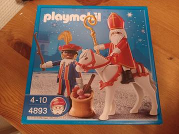 Playmobil sinterklaas en pieten 5040 4893 sint en piet beschikbaar voor biedingen