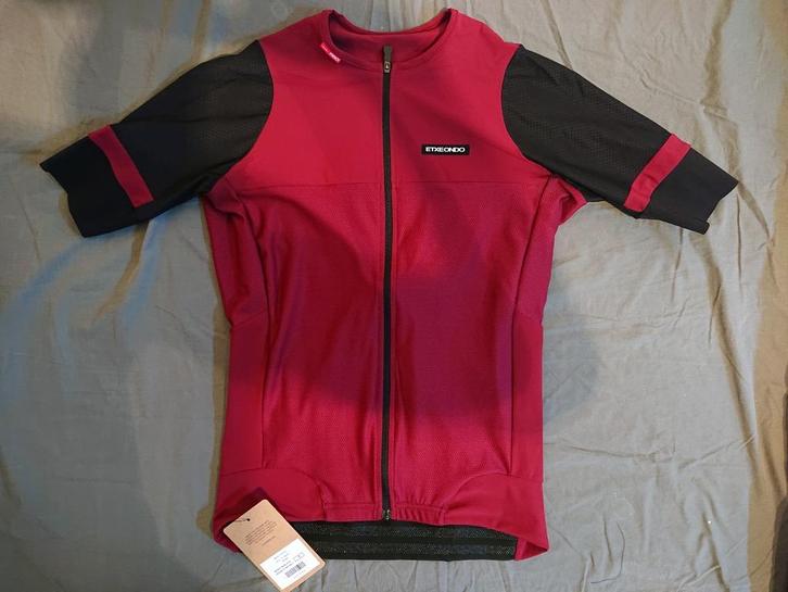Etxeondo Mendi Jersey M & Ohri Bibshort S set - Maroon/Black, Sport en Fitness, Wielrennen, Nieuw, Kleding, Ophalen of Verzenden