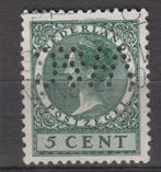 Zegel met perfin VH&C, Verzenden, T/m 1940, Gestempeld