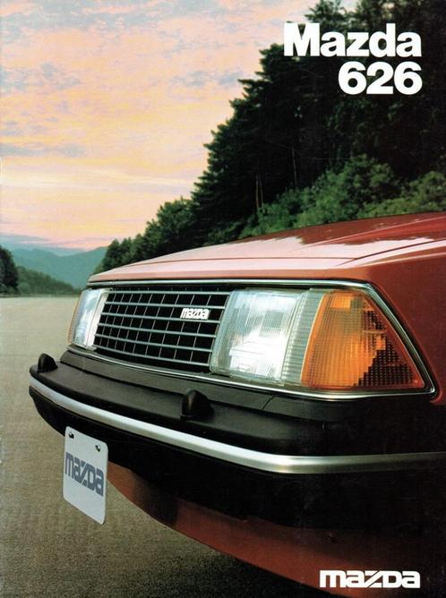 Folder Mazda 626 (1980), Boeken, Auto's | Folders en Tijdschriften, Gelezen, Mazda, Verzenden