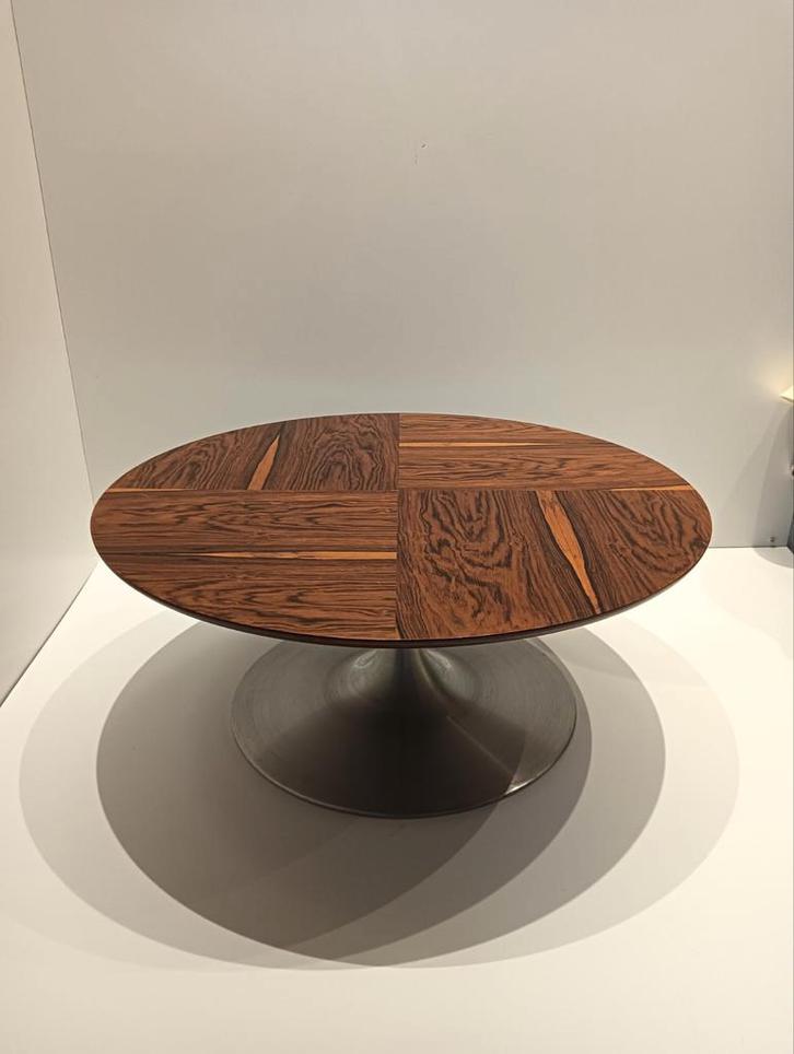 Salontafel - Hout & Metaal, Opal Möbel, Huis en Inrichting, Tafels | Salontafels, Gebruikt, Minder dan 50 cm, 50 tot 100 cm, 100 tot 150 cm