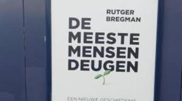 De meeste mensen deugen Rutger Bregman beschikbaar voor biedingen