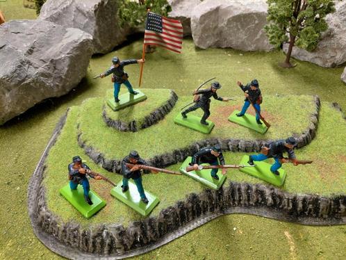 Britains Deetail US infanterie, Verzamelen, Poppetjes en Figuurtjes, Zo goed als nieuw, Ophalen of Verzenden