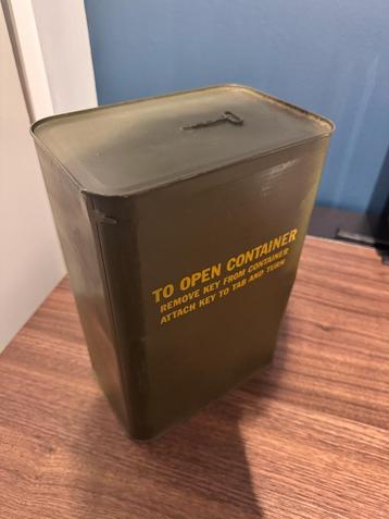 US M9A1 Gasmasker – Origineel, ongeopend blik - USA  beschikbaar voor biedingen