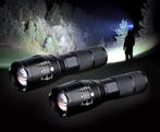 Militaire Zaklamp 500 Mtr Bereik 1+1 GRATIS!, Ophalen of Verzenden, Nieuw, Batterij