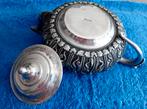Antieke zilveren 800  (390,7 gram) trekpot Djocja ca.1920, Antiek en Kunst, Ophalen of Verzenden, Zilver