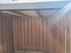 Schutting, poort en stalen afdak., Tuin en Terras, Schuttingen, Ophalen, Zo goed als nieuw, Minder dan 3 meter