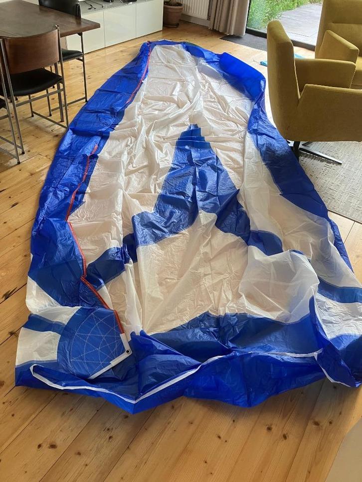 Nieuwe spinaker van 15 m2, bijvoorbeeld voor Spanker, Watersport en Boten, Zeilen en Zeiltoebehoren, Nieuw, Spinnaker, Minder dan 15 m²