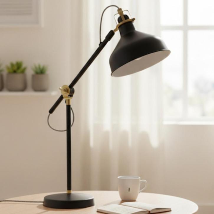 Stijlvolle design tafellamp – als nieuw!, Huis en Inrichting, Lampen | Tafellampen, Zo goed als nieuw, 50 tot 75 cm, Metaal, Ophalen