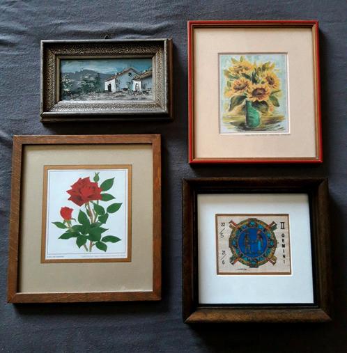 Prent roos Mondschilderij zonnebloem Egypte schilderij, Huis en Inrichting, Woonaccessoires | Schilderijen, Tekeningen en Foto's