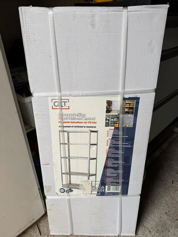 Opbergstelling , gegalvaniseerd metaal 90x40x180cm beschikbaar voor biedingen