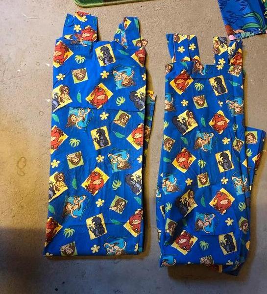 Jungle Gordijnen Kindkamer, Huis en Inrichting, Stoffering | Gordijnen en Lamellen, Zo goed als nieuw, 150 tot 200 cm, 100 tot 150 cm