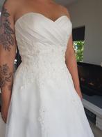Prachtige strapless trouwjurk, Ophalen of Verzenden, Nieuw, Wit, Trouwjurk